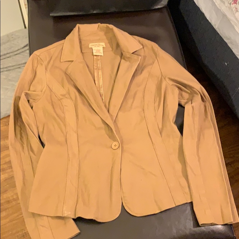 Brown blazer